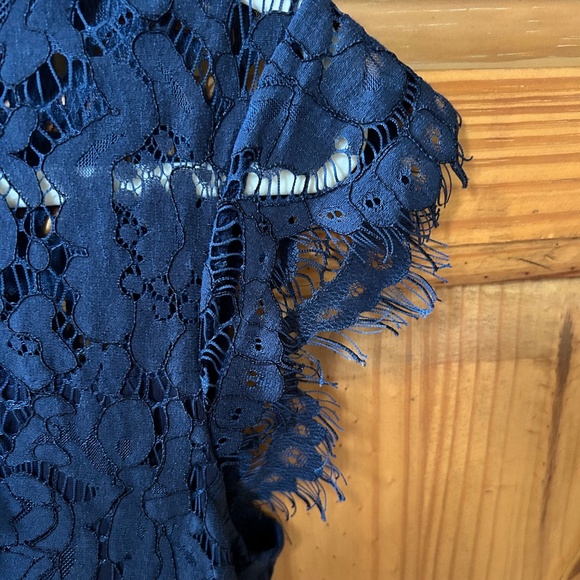 NWT Marokeety Dress Sleeveless Lace Lined Elegant Cocktail Midi Womens Small - Picture 5 of 8